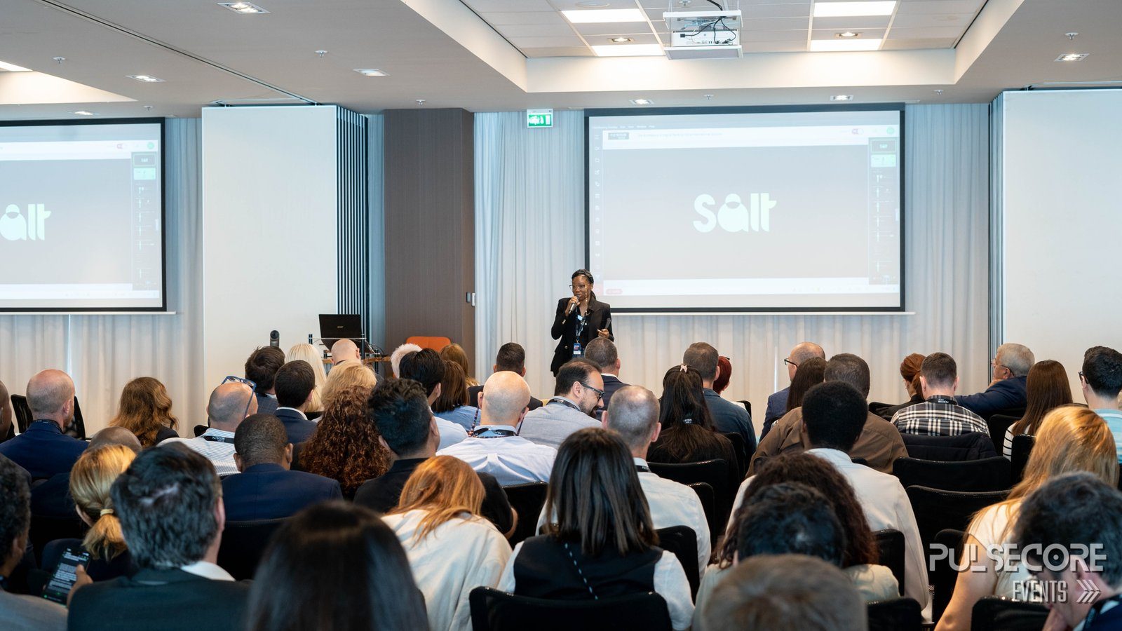 Photograph from a previous edition of the Excellence in Digital Banking summit organised by PulseCore Events, held in Amsterdam, Netherlands